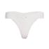 Madison Extra Low Thong, White