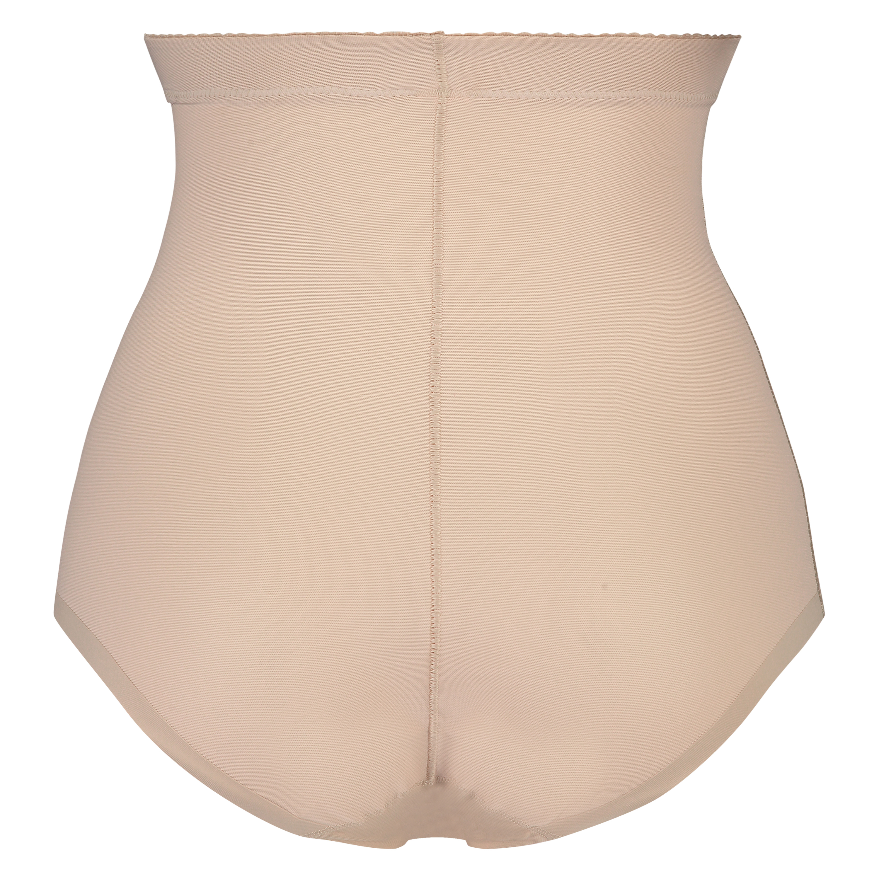 Sculpting scallop high waisted brief - Level 3, Beige, main
