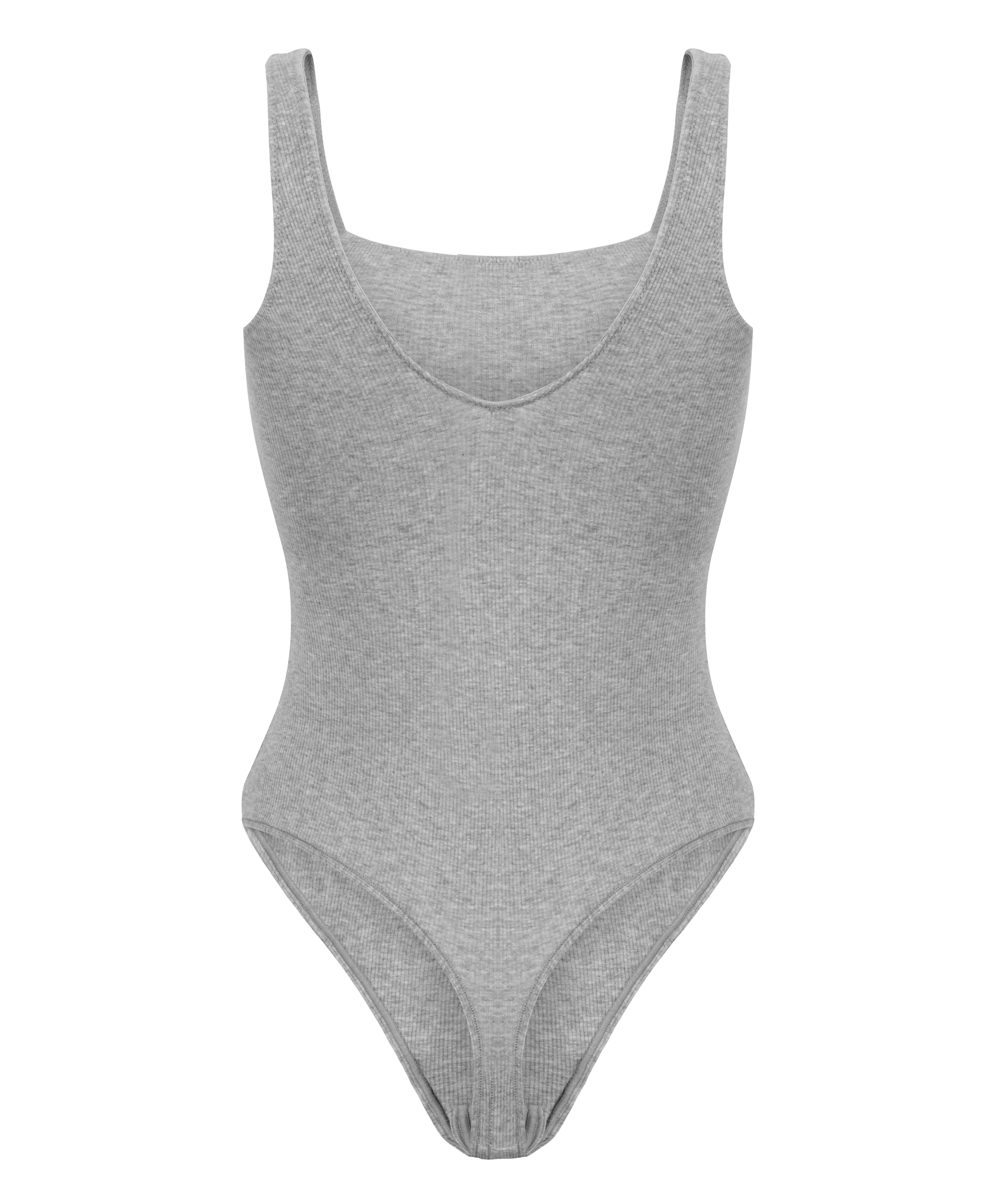 Cotton Rib Body, Gray, main