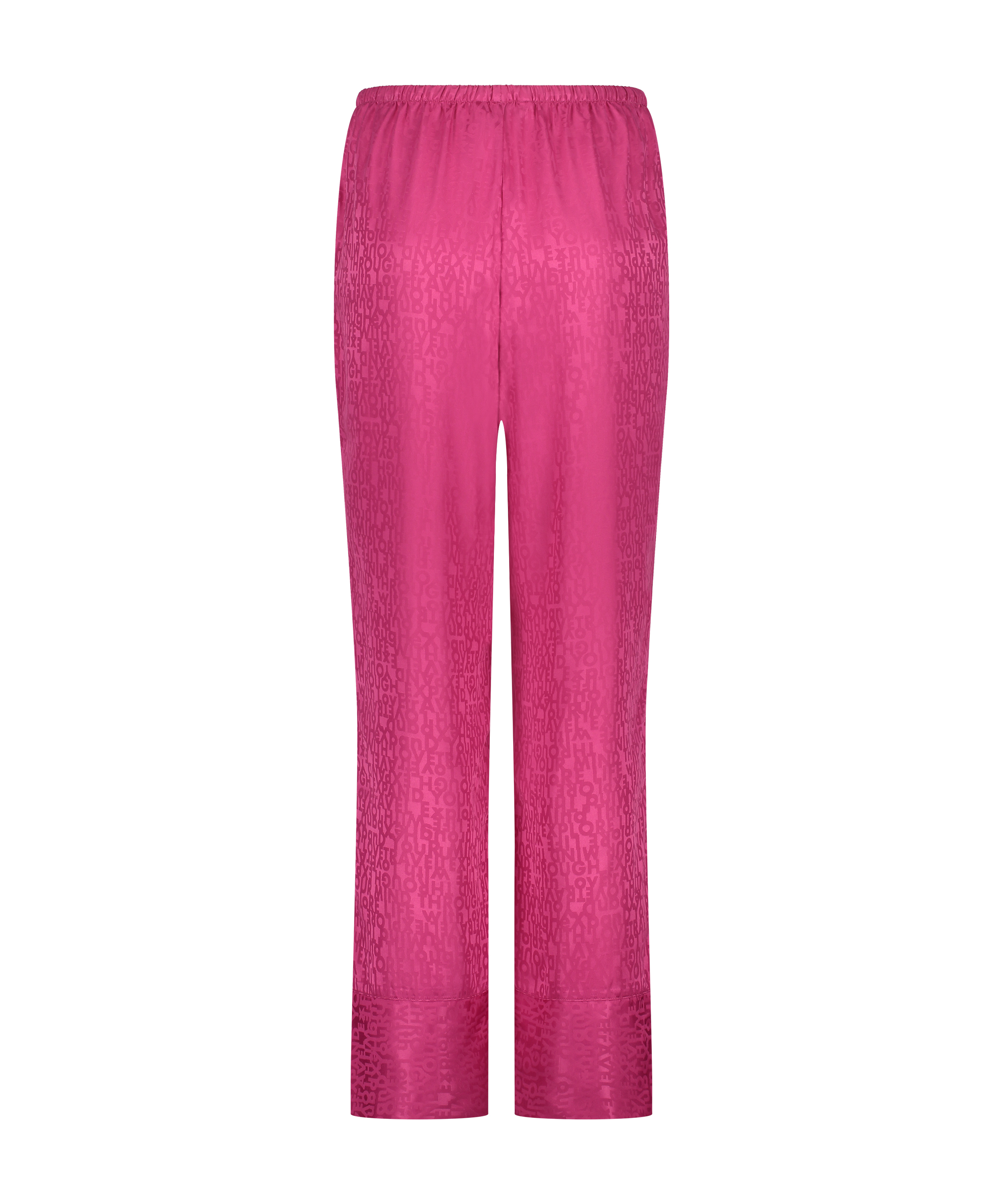 Satin Trousers, Pink, main