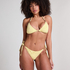 Crochet Bikini Bottoms, Yellow