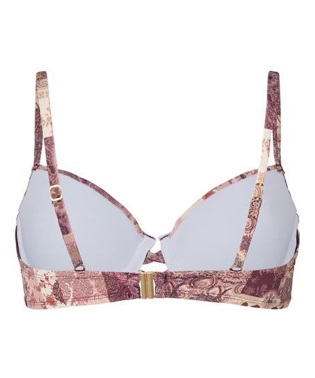 Padded Underwired Bikini Top Ibiza, Purple