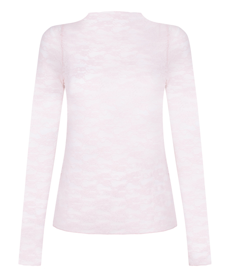 Top Allover Lace, Pink