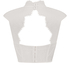 Lace Camille Top, White