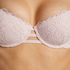 Andrea Padded Underwired Bra, Pink
