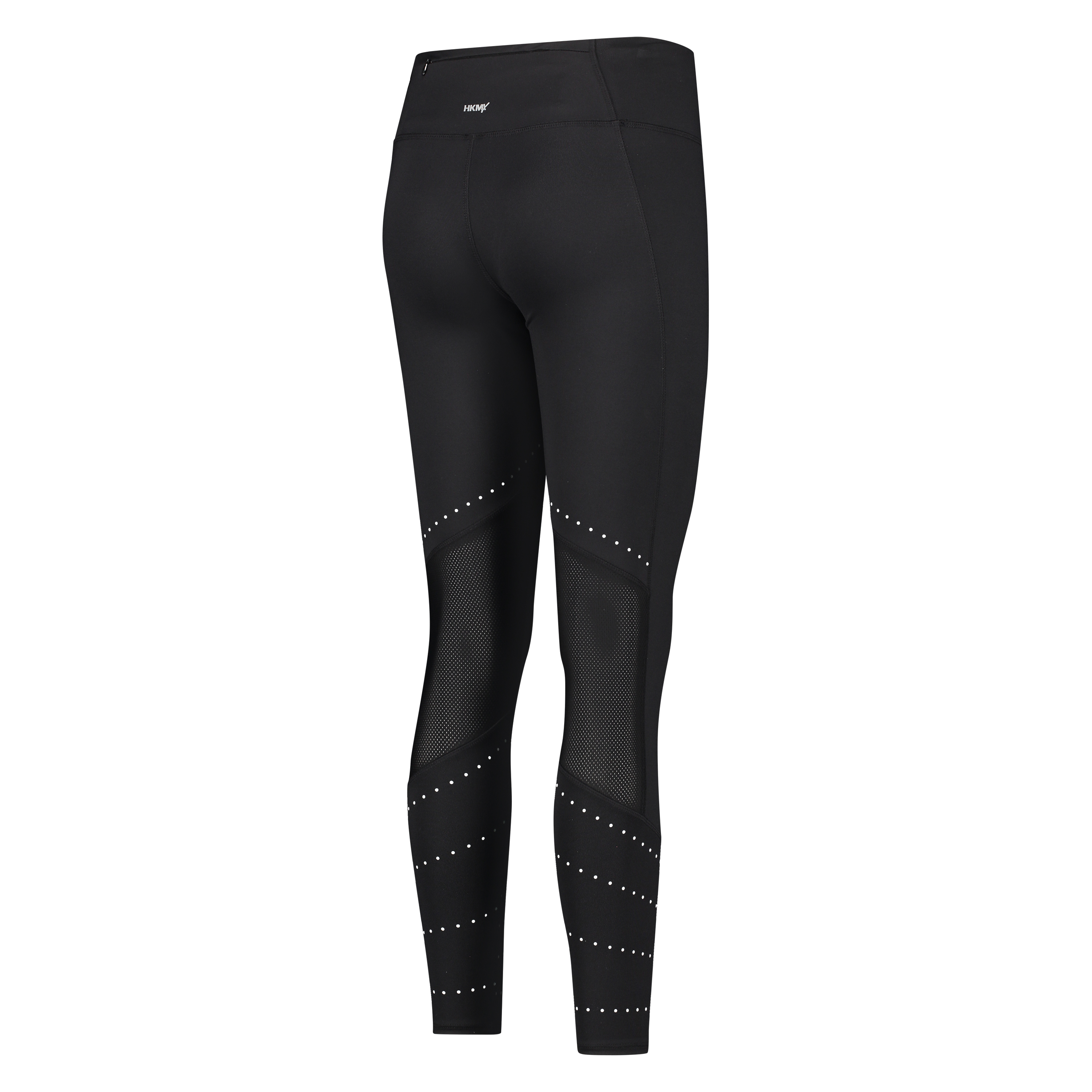 HKMX Run Baby Run Regular Waist Leggings, Black, main