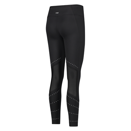 HKMX Run Baby Run Regular Waist Leggings, Black