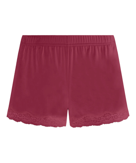 Short Velours Lace, Pink