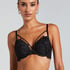 Char Padded Underwired Maximizer Bra, Black