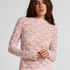 Top Allover Lace, Pink