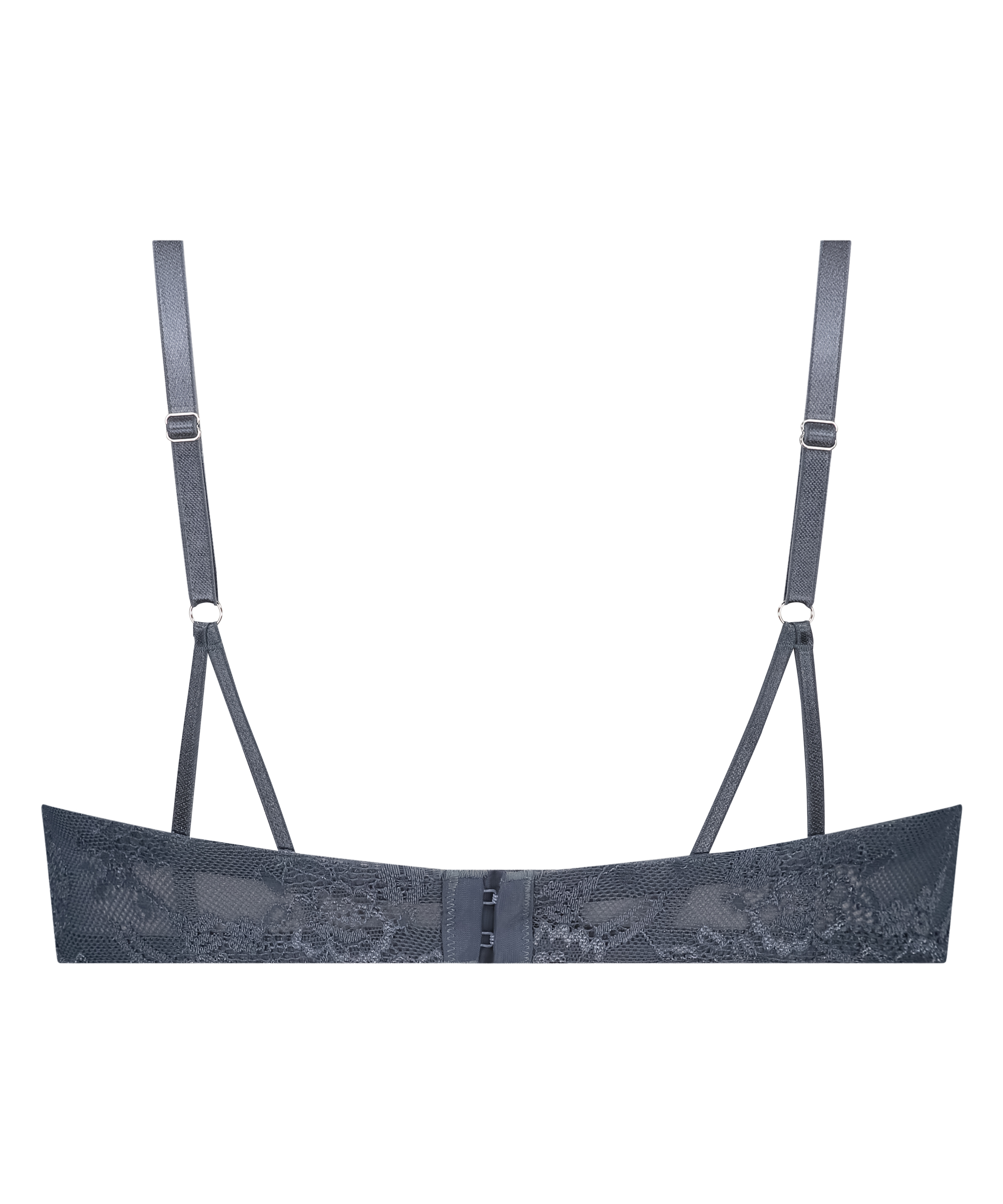 Lea Padded Underwired Bra, Gray, main