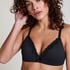 Lola Padded Non-Wired Bra, Black