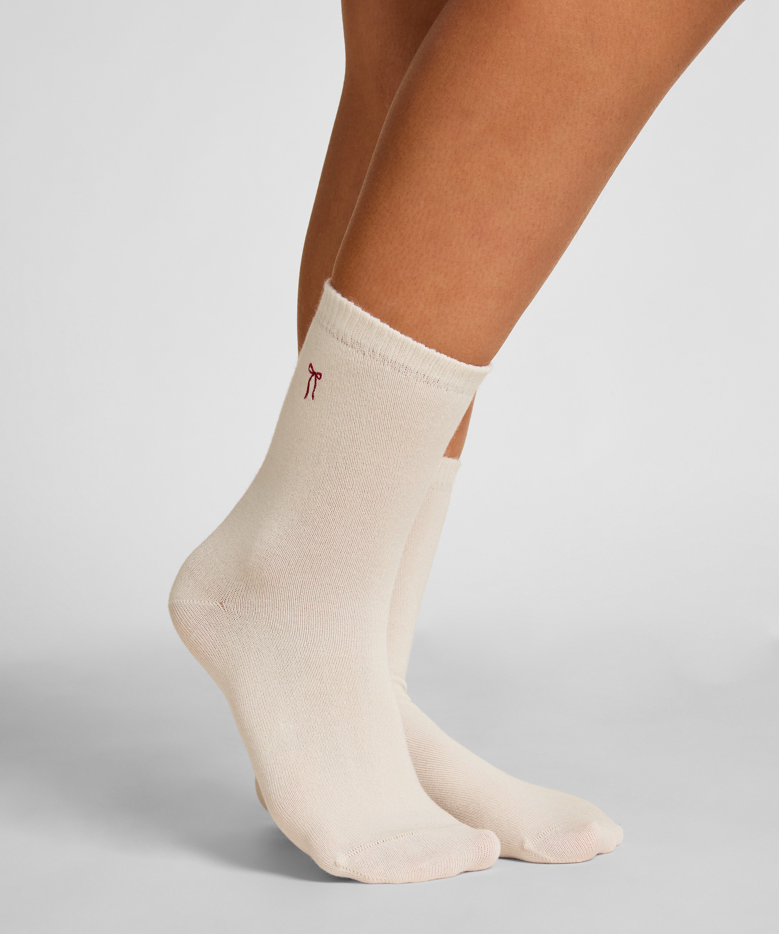 Modal Crew Socks, White, main