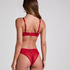 Lot de 6 slips br&eacute;siliens, Red