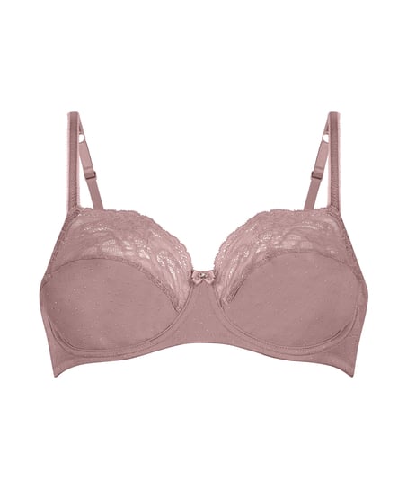Sophie Non-Padded Underwired Bra, Pink