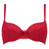 Padded underwired bra Roxy, Red