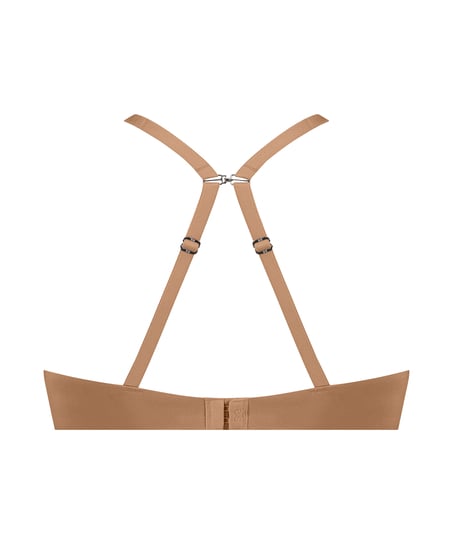 Smooth Non-Padded Underwired Bra, Brown