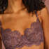 Hannako Non-padded underwired bra, Purple