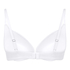 Cotton Padded Underwired Push-Up Bra, White