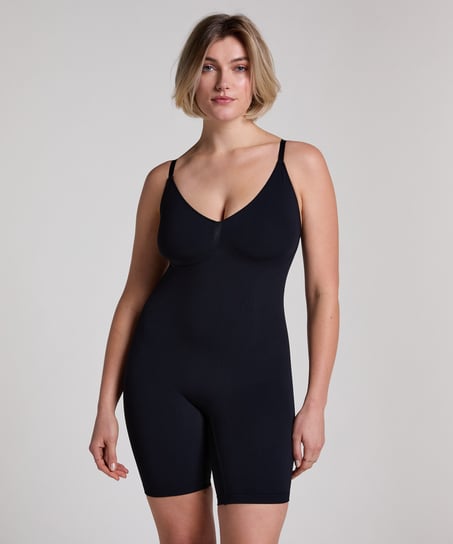 Seamless Enhancing Thigh Slimmer, Black