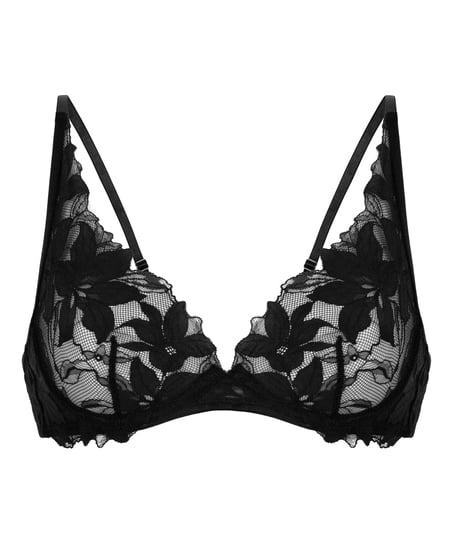 Ingrid Non-Padded Underwired Bra, Black