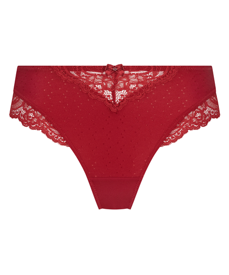 Sophie high knickers, Red