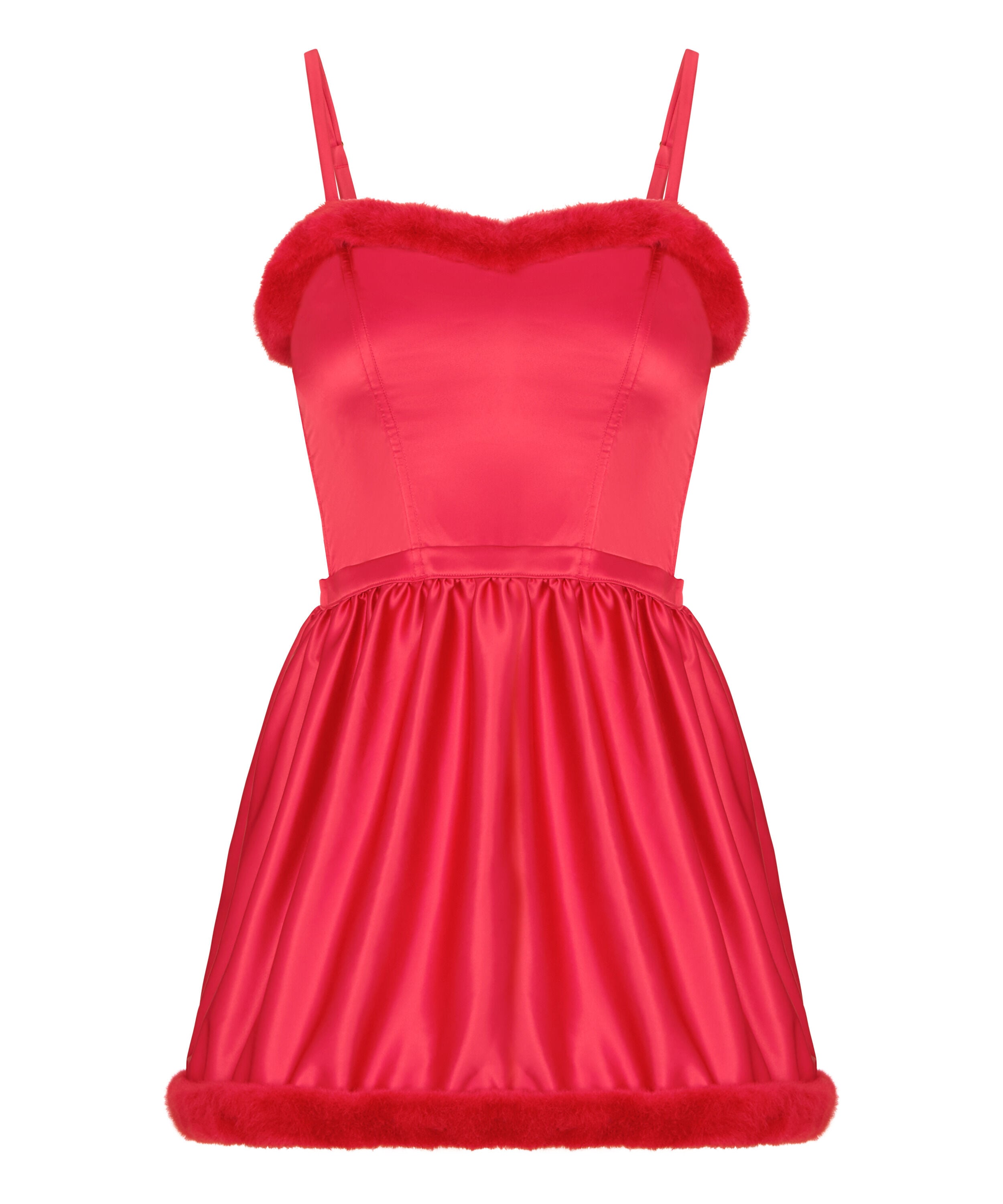 Slipdress Noelle, Red