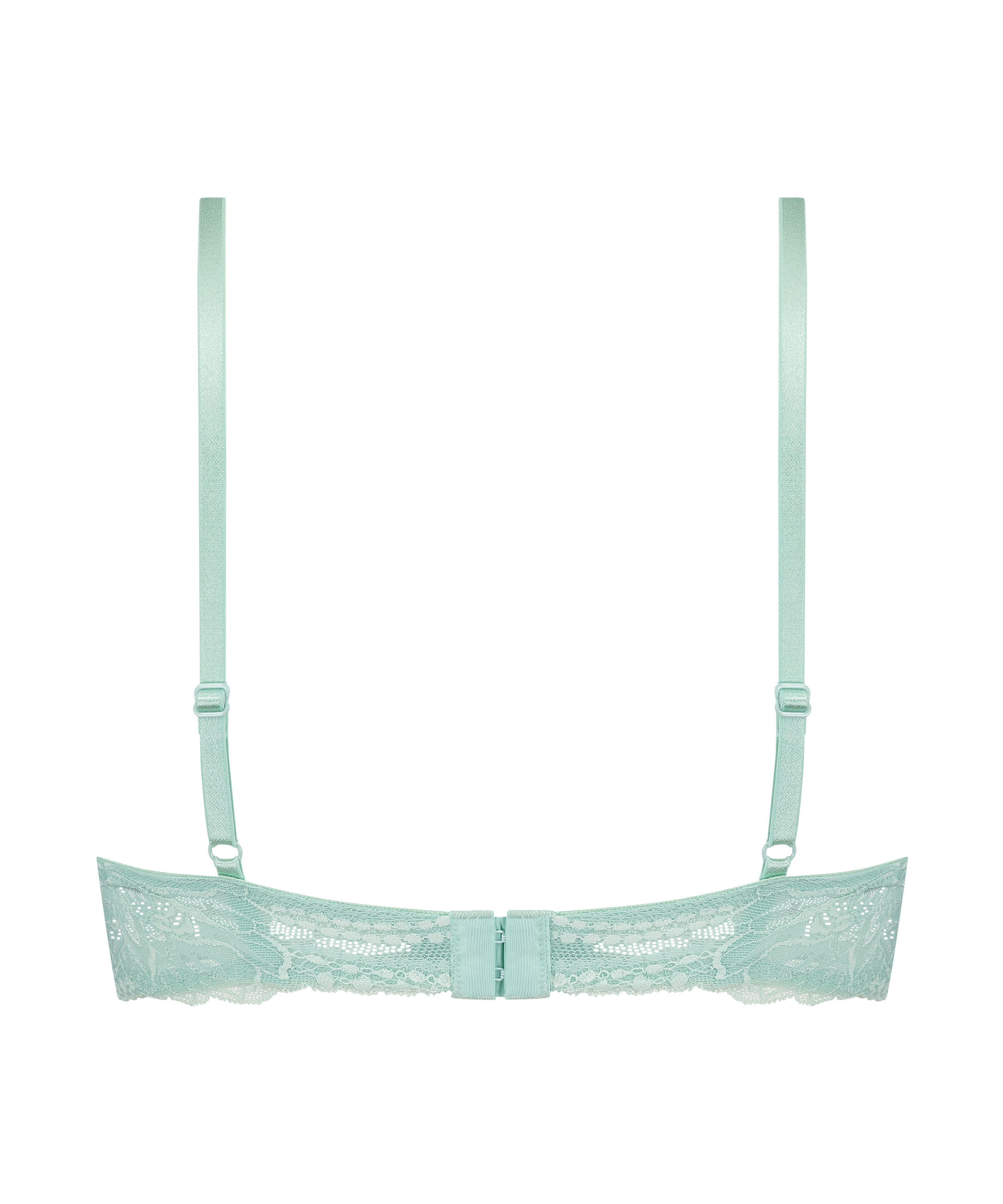 Leonie Padded Non-Wired Bra, Green, main