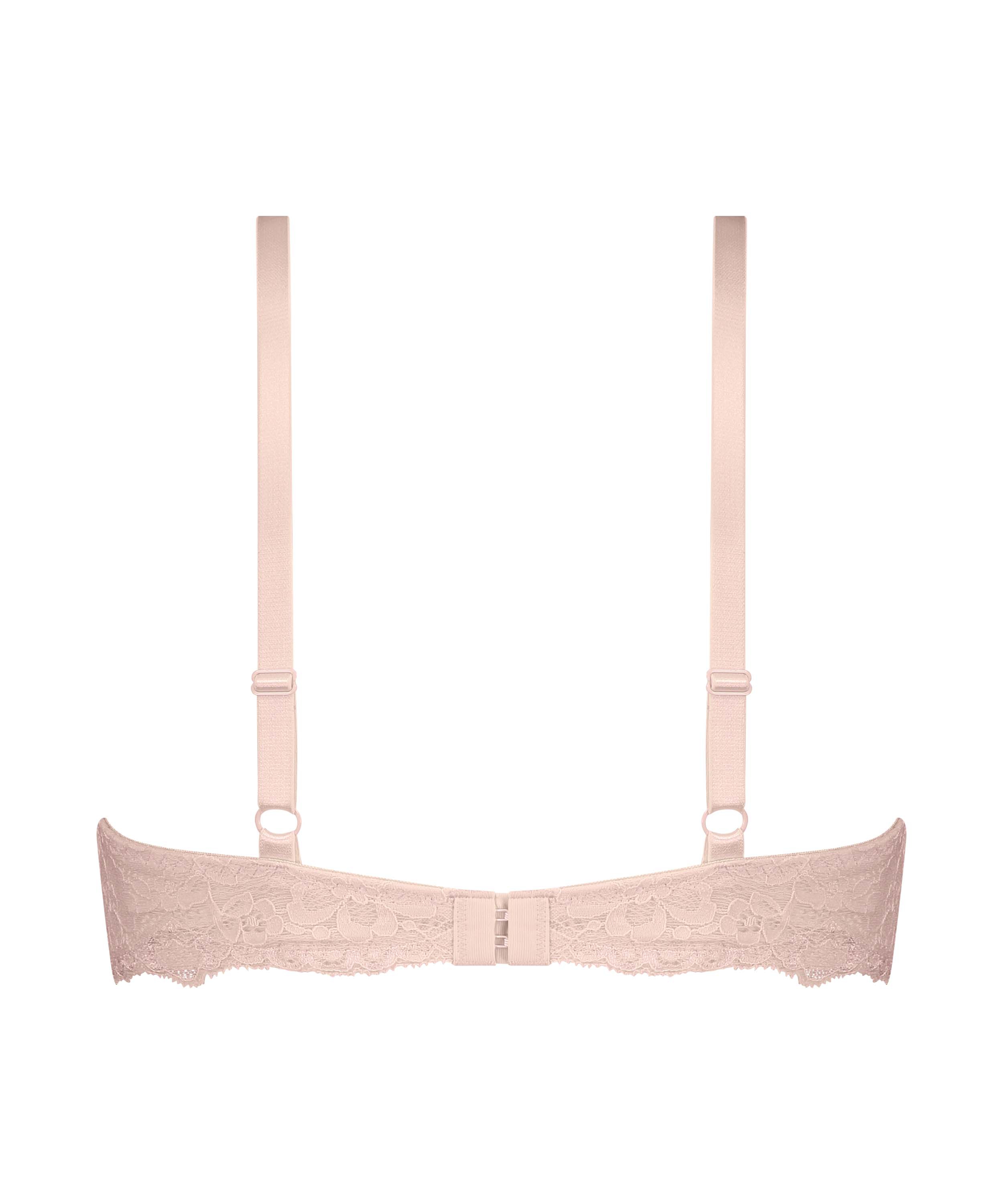 Marine Padded Push-Up Underwired Bra, Pink, main