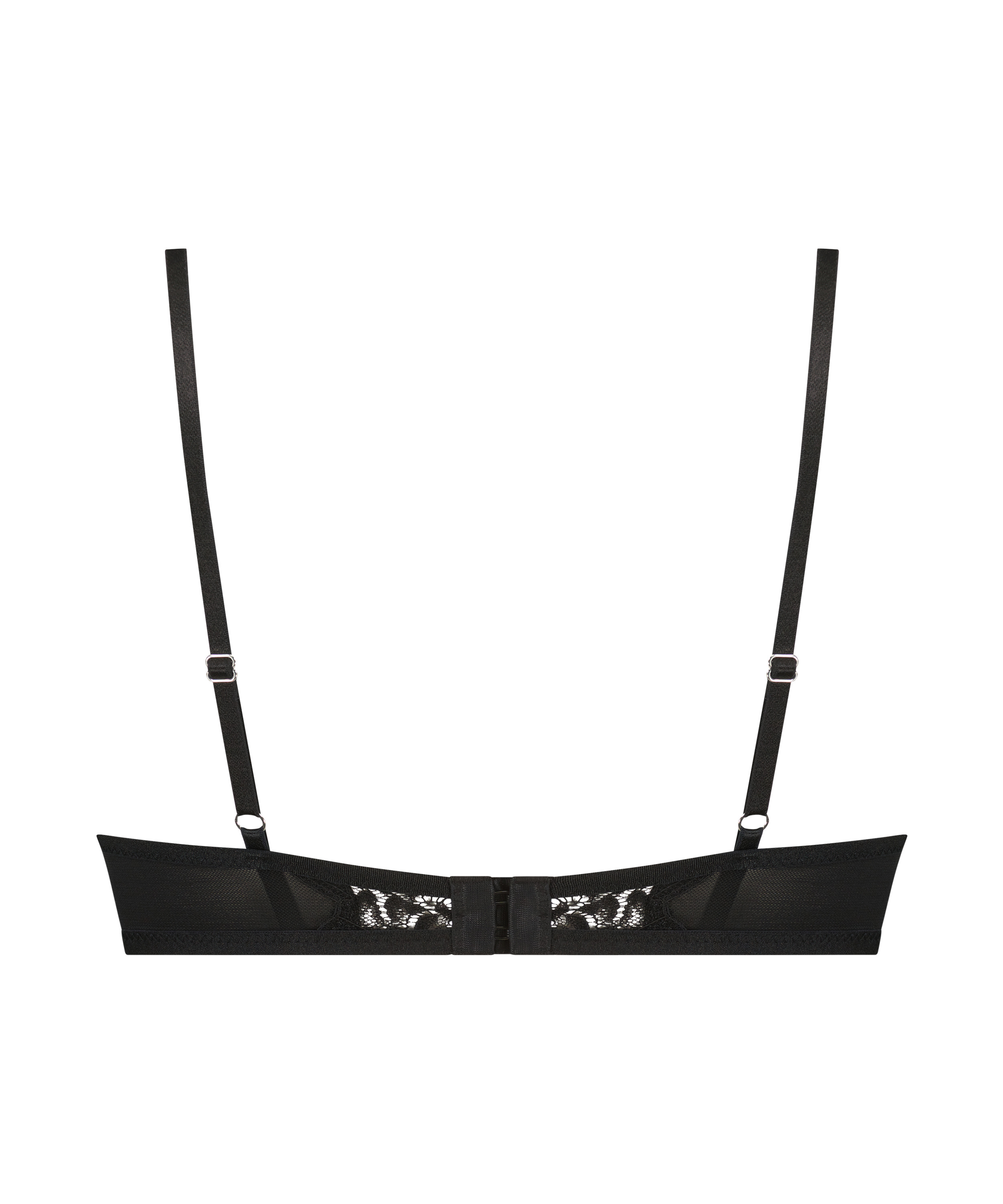 Lotta Non-Padded Underwired Bra, Black, main