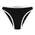 Neoprene Mono Highleg Bikini Bottom, Black