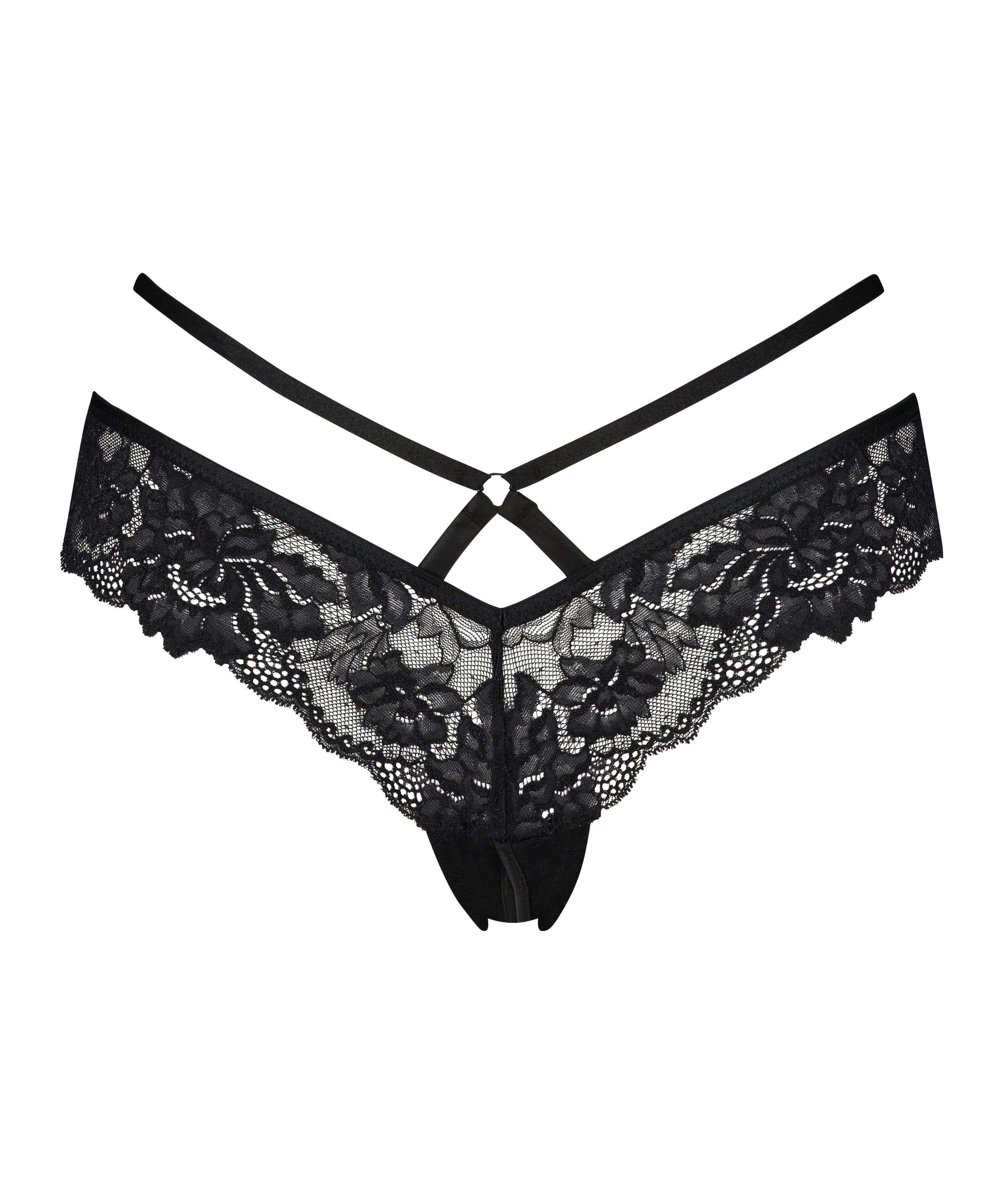 Sosha Brazilian with open crotch, Black, main