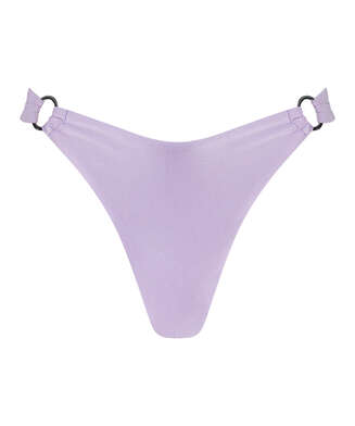 Aruba Rings High Leg Bikini Bottoms, Purple
