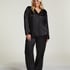 Satin Trousers, Black