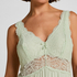 Nora Lace Slip Dress, Green