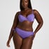 Lace Back Invisible Thong, Green