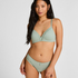 Lola Padded Non-Wired Bra, Green