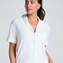 Essential Jersey Short-Sleeved Jacket, White