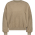 Teddy Fleece Top, Brown
