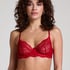 Isabelle Non-Padded Underwired Bra, Red