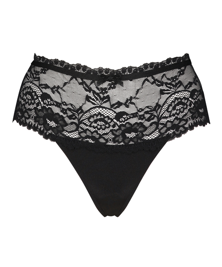 Alda boxer thong, Black