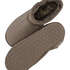 Faux Suede Slippers, Brown