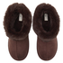 Slipper Boot Faux Suede, Brown