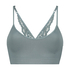 Rose seamless bralette, Green