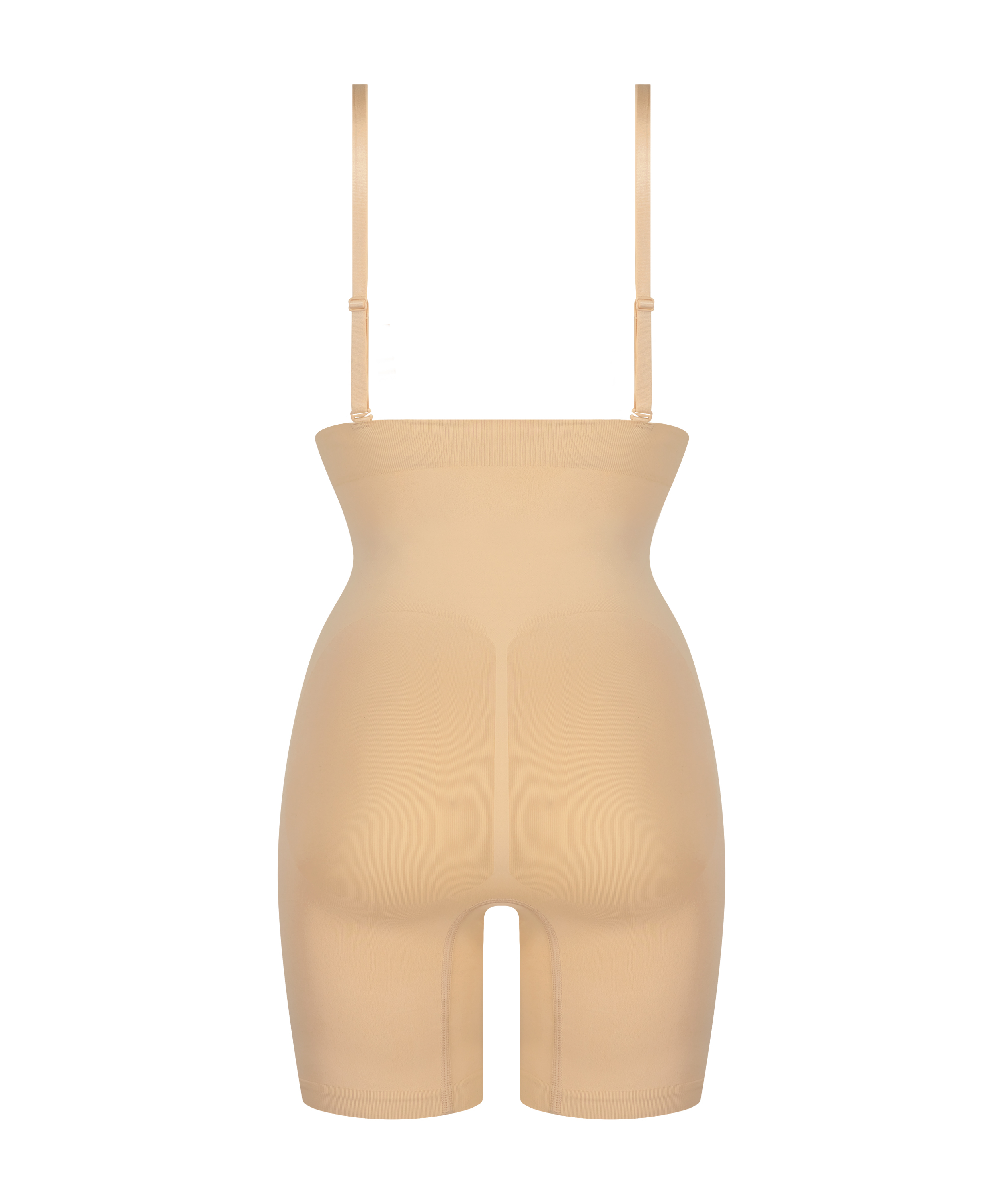 Seamless Enhancing Thigh Slimmer, Beige, main