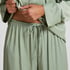 Satin Trousers, Green