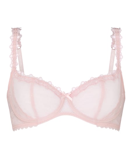 Non-Padded Underwired Bra Eleanora, Pink