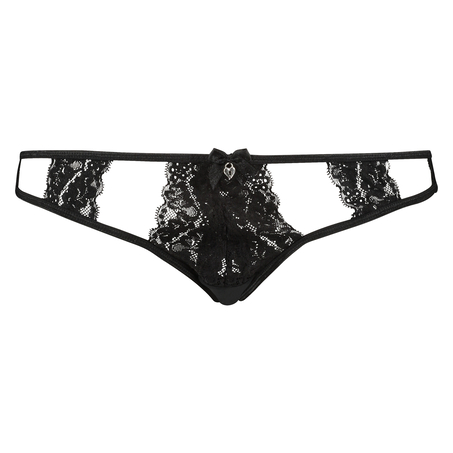 Brazilian Vertical lace, Black