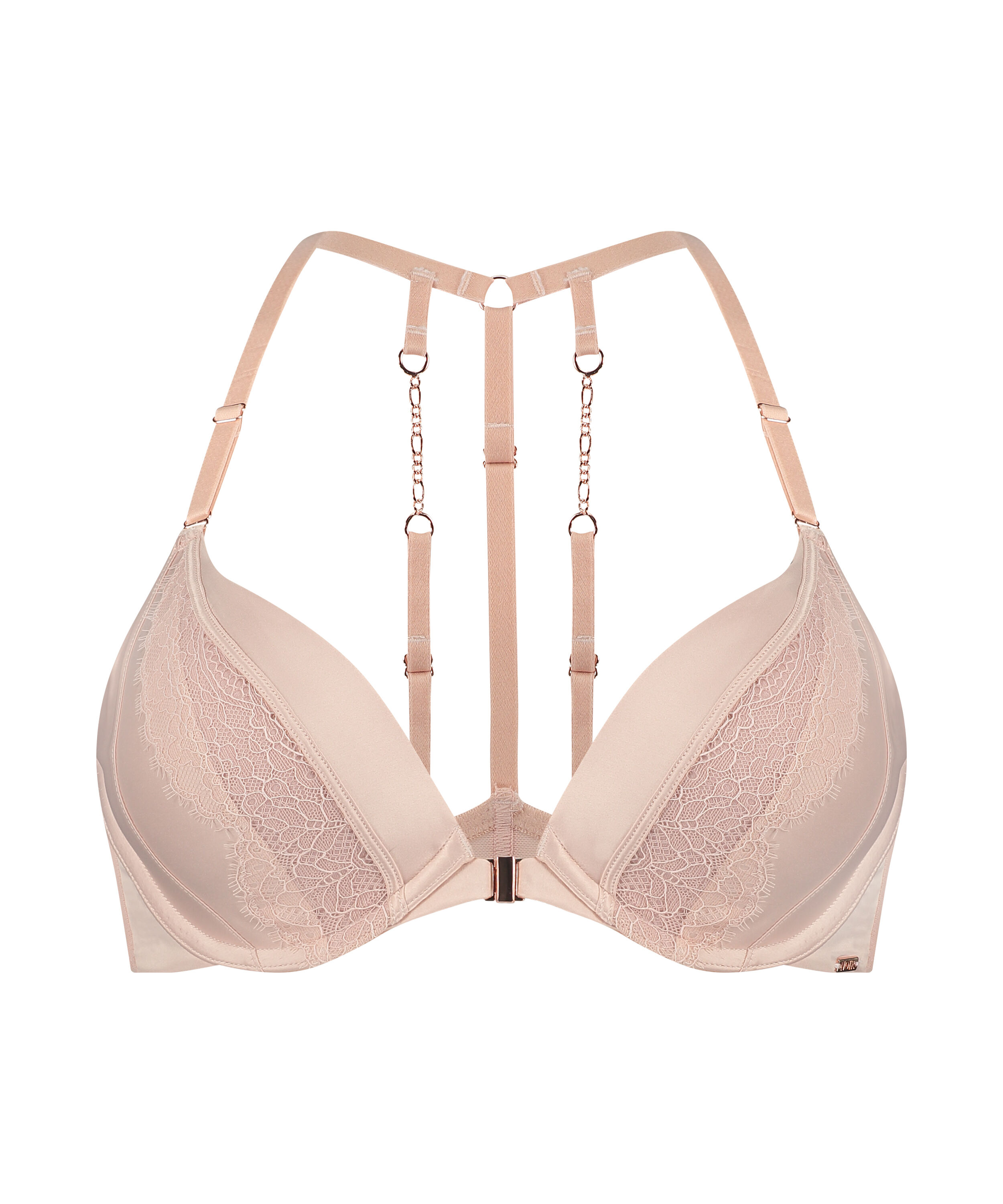 Nicole Padded Underwired Push-Up Bra, Pink
