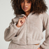 Fleece Top, Gray